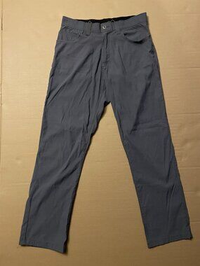 Eddie Bauer Pants Mens Gray Hiking Stretch Nylon Flex Camping Performance